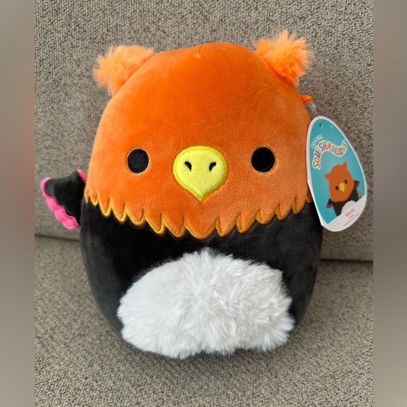 Nwt 8" Blacklight Squad Myrna the Griffin Bird Squishmallow - Picture 2 of 5